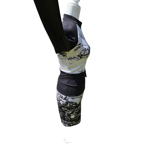 NWT Xsmall Bebe dress abstract - Picture 4 of 5